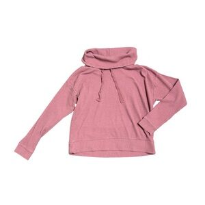 Natural Reflections Pink Cowl Neck Sweatshirt size large